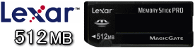 メモリースティック PRO 512MB