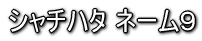 シャチハタ ネーム9